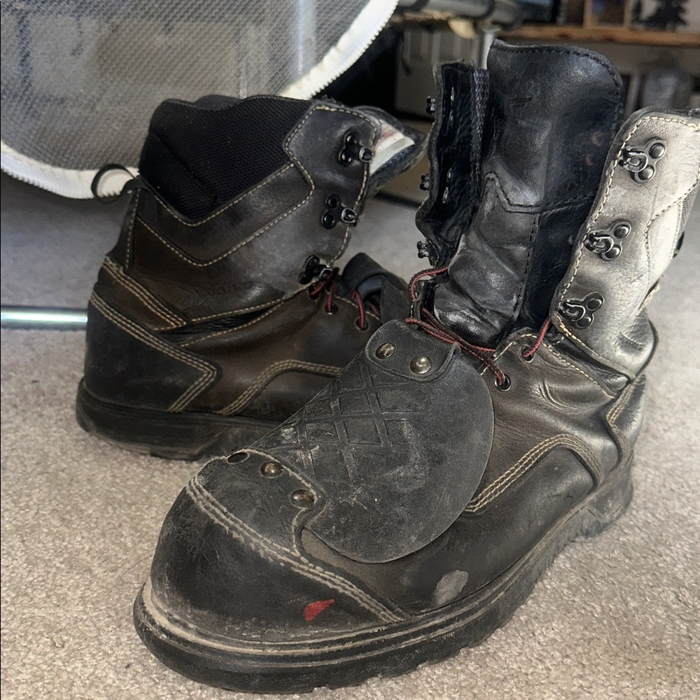 Red Wing Protective Toe Welding Riding Boots Hipster Leather Waterproof